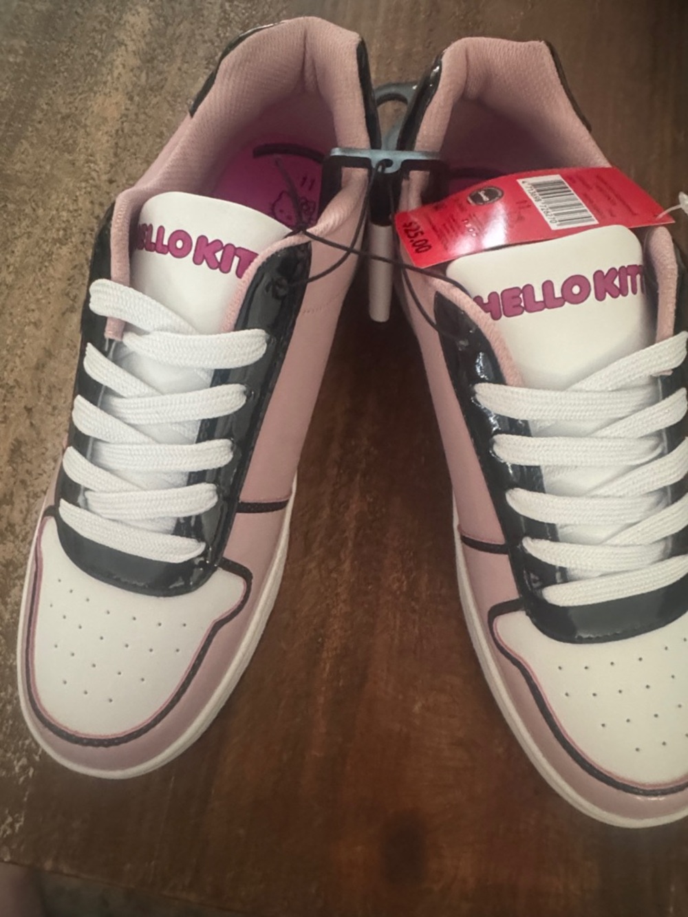 Hello Kitty by Sanrio Women's Pink Casual Court Sneakers 👟 - Picture 2 of 10
